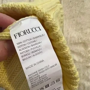 NWT Fiorucci Icon Angels Bobble Hat yellow unisex italian brand ?☺️?? Fiorucci | Accessories | Nwt Fiorucci Icon Angels Bobble Hat  main image 3